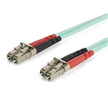 Ezgeneration 10GB 15 m oM3 LC to LC Multimode Duplex Fiber optic Patch Cable EZ2991170